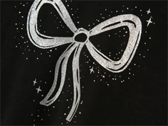 Name It black sløjfe bluse